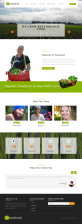 绿色生态农业生产网站bootstrap模板