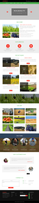 HTML农业信息服务平台网站模板