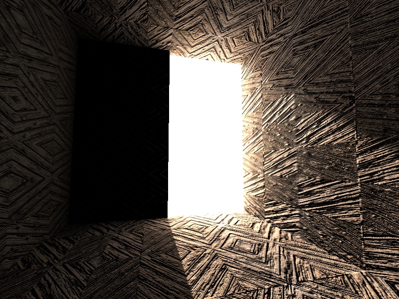 黑暗中的一束光3D动画特效