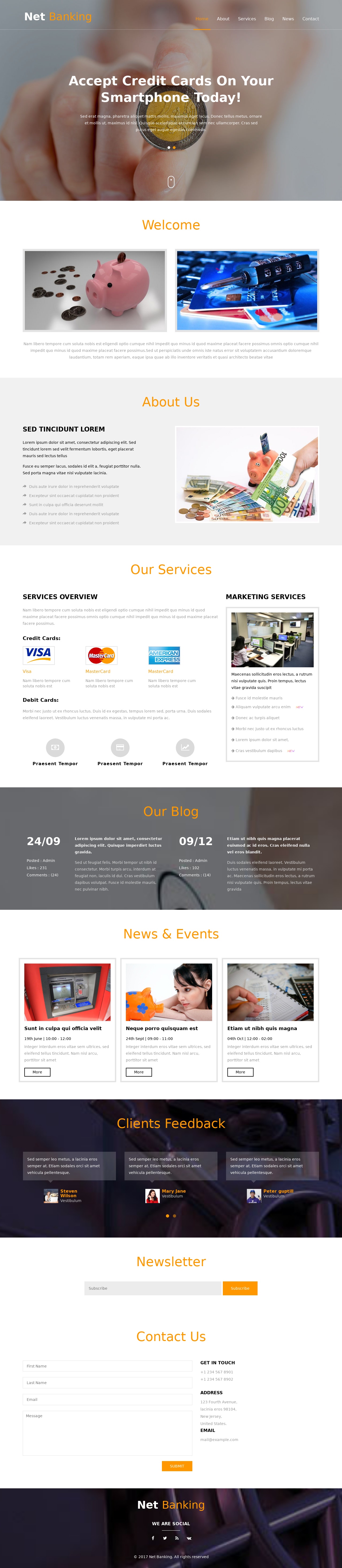 通用的HTML5商業(yè)咨詢(xún)金融企業(yè)網(wǎng)站模板