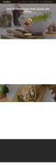 简约创意的美食餐厅网站html模板