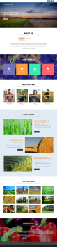 Bootstrap农业生产基地网站模板