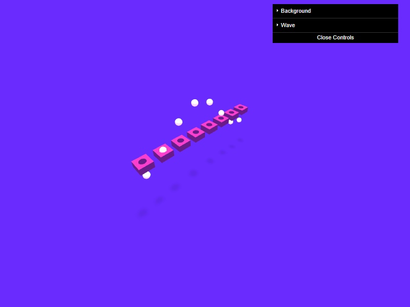 HTML5 3D跳动Loading加载动画网页特效