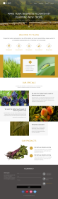 绿色全屏种植农耕农业网站html模板