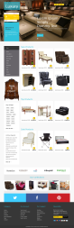 HTML现代家具商城网站模板