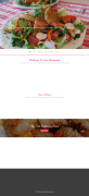 粉色HTML5美食餐廳展示網站模板