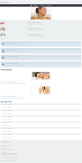白色简洁美容护理spa网站响应式模板