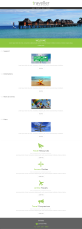 高质量的旅游服务网站html模板