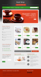 Bootstrap響應式咖啡甜品店網站模板