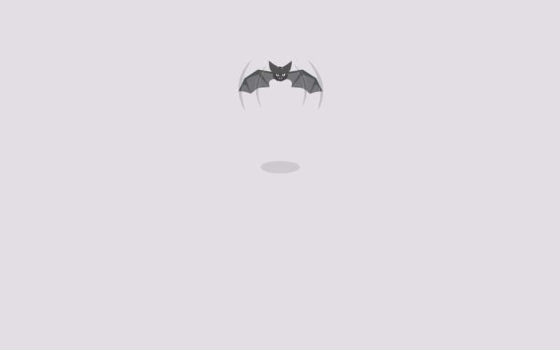 SVG实现的蝙蝠变身网页动画