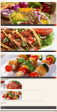 HTML响应式美食餐饮烹饪网站模板
