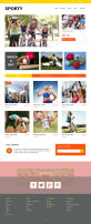 健身运动装备购物商城html网站
