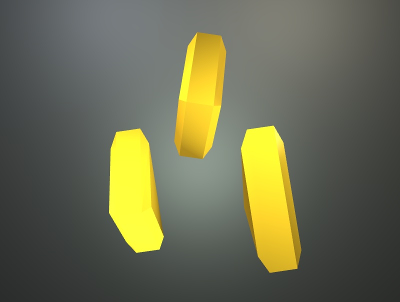 3D立體黃金三角形動畫特效