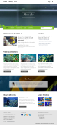 专业漂亮的HTML水族馆俱乐部网站模板