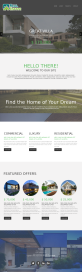 綠色HTML5房地產公司網站模板