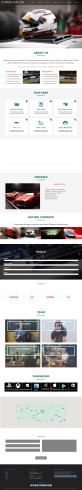 炫酷的HTML5赛车游戏网站模板