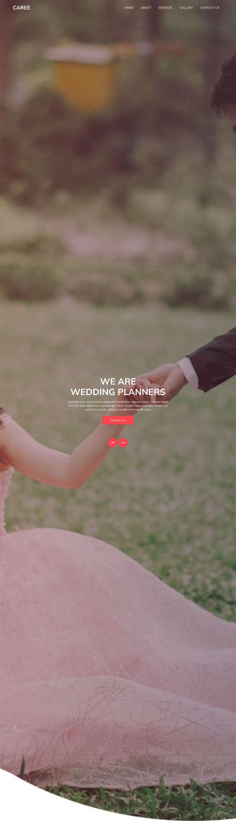 婚礼策划网页代码html，婚庆公司网站模板