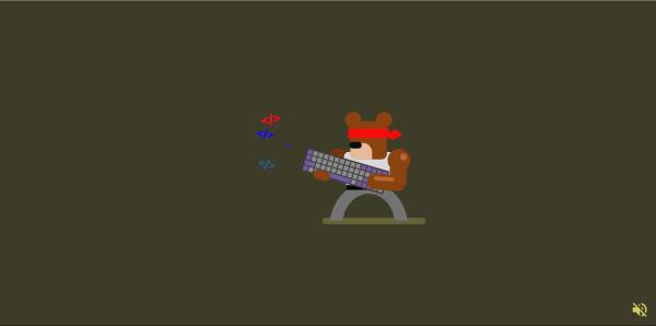 html会动的动画小熊，html动画元素