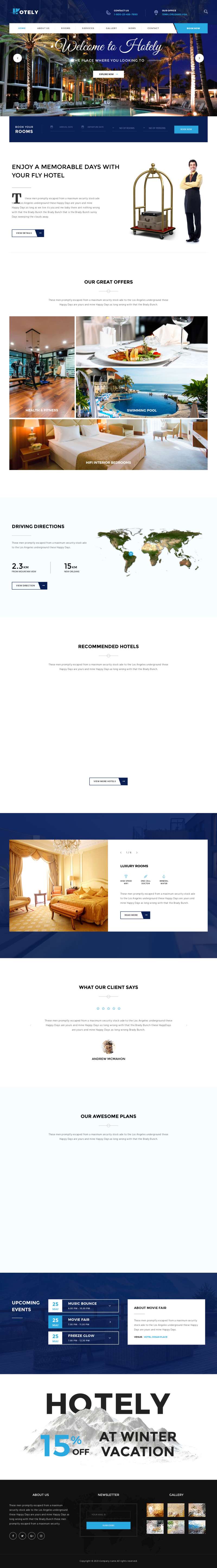 html酒店网页制作代码，酒店网站设计模板