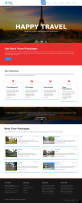 旅游公司网站模板，旅行社网站设计HTML