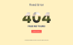 网站404页面代码，创意404错误页面模板