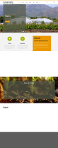 农业网页设计，大气的农业网站模板