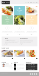 html美食网页设计源码，餐厅网站页面设计