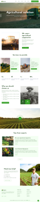 农产品网页设计模板，实用的农业网站模板