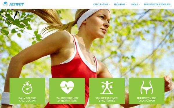 体育类网页设计，实用的体育网站模板