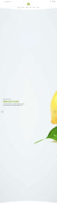 水果专卖店的网页设计，小清新水果网站设计模板