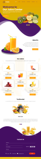 关于水果的网页设计代码，新鲜果汁网页设计
