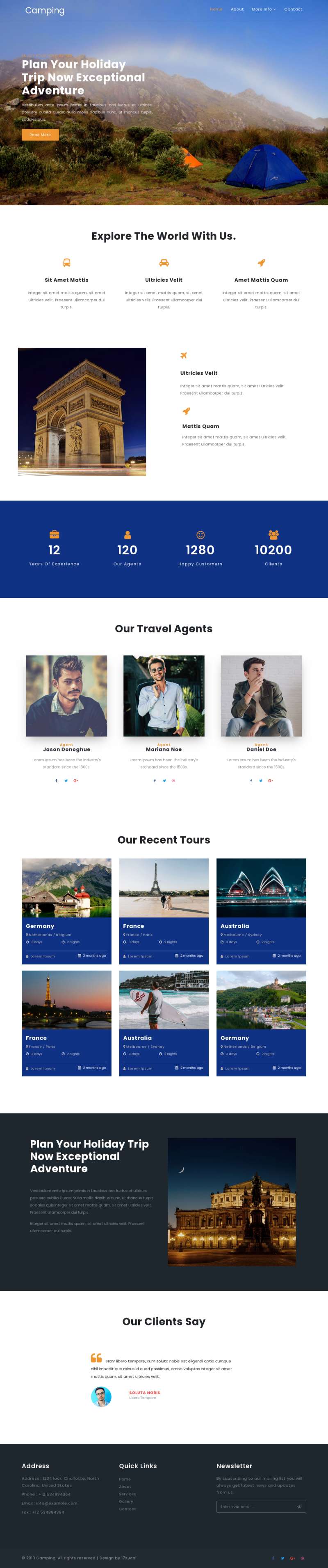 html旅游网站模板源代码，精美的地方旅游网站模板