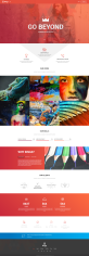艺术网站模板设计，优质的彩绘艺术网站模板设计