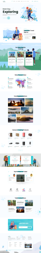 旅游相关网站模板下载，高端大气的旅游公司网页设计