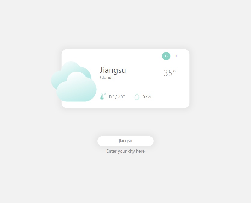 城市天氣查詢網(wǎng)站模板下載，簡約的html天氣預報代碼