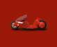 摩托车图片素材，实用的css红色酷帅摩托车素材