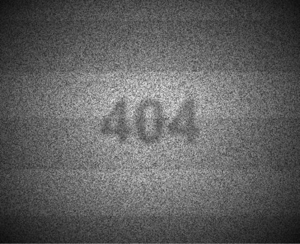 404页面html源码，模拟无信号的404页面模板下载