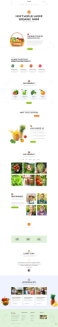 绿色食品网站模板，生态有机食品商城模板html5