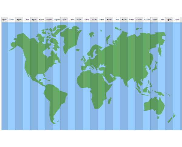 地图时钟素材下载，简单实用的html5时钟代码