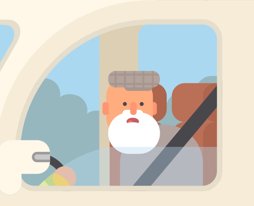 開車場景動漫素材，開車的動畫人物網頁下載
