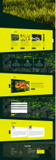农业网页设计，农业种植网站模板设计