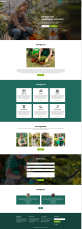 绿植网站页面设计，园林艺术网站源码下载