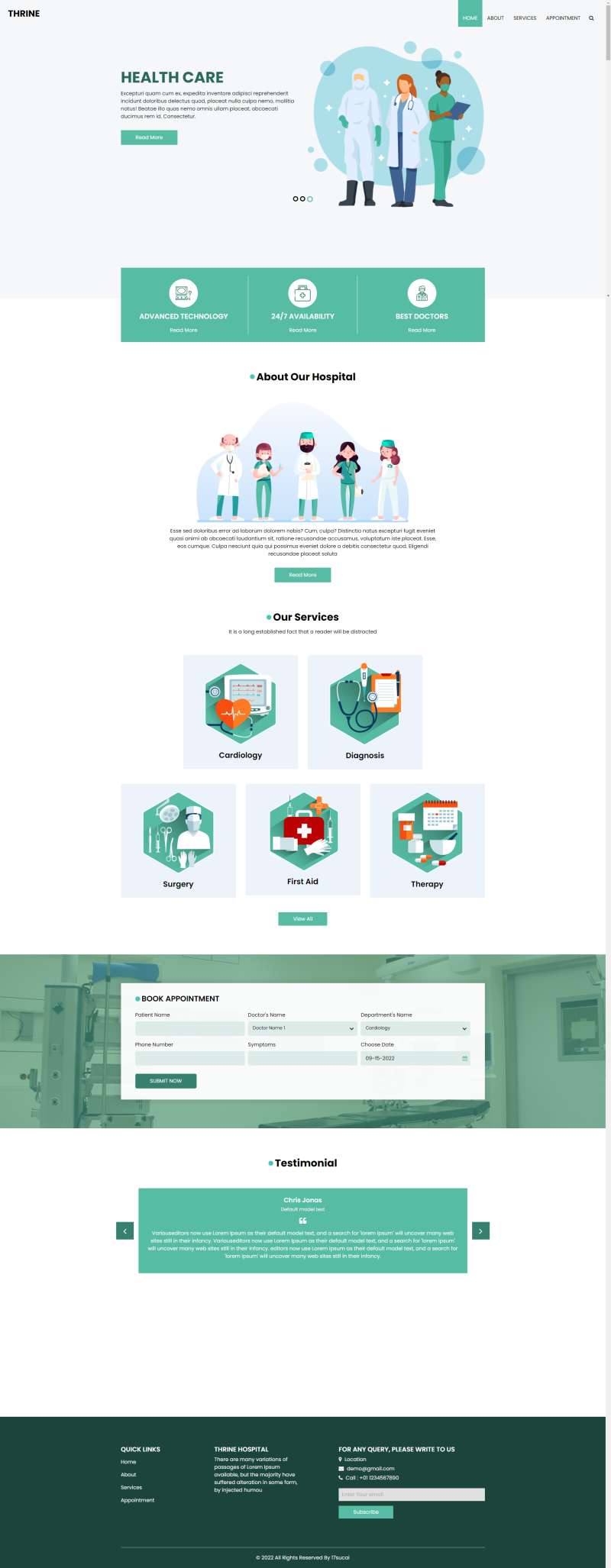 医学研究网站模板设计，研究型网页设计模板下载