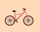 自行车卡通素材，HTML自行车高清图片素材