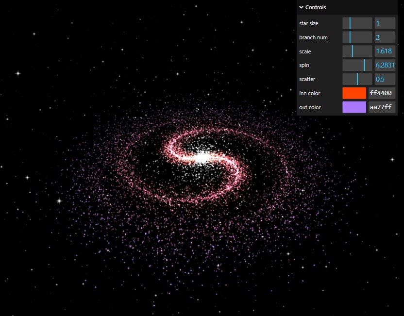 3d粒子動(dòng)態(tài)特效，絢麗星空粒子素材