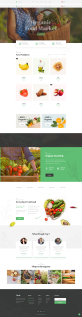 html购物商城代码，农产品电商网站设计模板