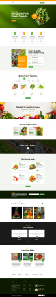 绿色食品网站代码，农产品交易网站设计模板