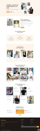 摄影工作室网页设计，优质的婚纱摄影网页模板