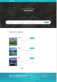 旅游度假网站设计，优质的旅游网页设计模板