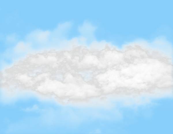 css云层浮动效果，天空云层动态素材，